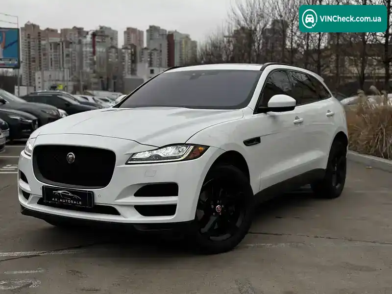 Jaguar F-Pace 2017, фото з оголошення 1 з 21, VIN SADCK2BV1HA895648