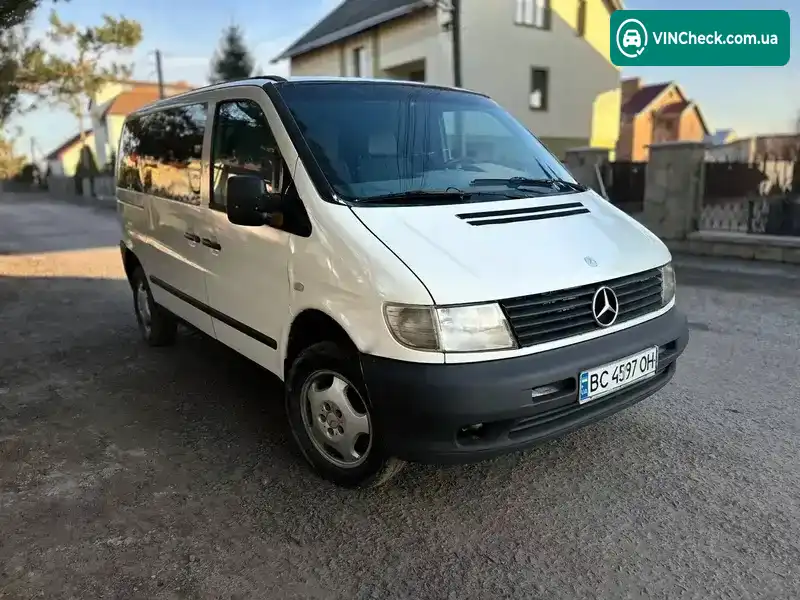 Mercedes-Benz Vito 2000, фото з оголошення 2 з 11, VIN VSA63809413269356