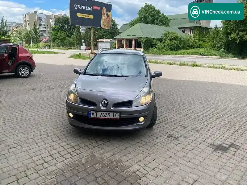 Renault Clio 2008, фото з оголошення 1 з 20, VIN VF1KR1JBH39771341