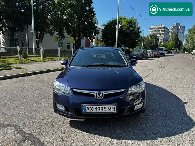 Honda Civic 2008, фото з оголошення 1 з 18, VIN NLAFD76708W060816
