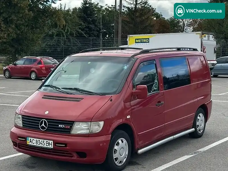 Mercedes-Benz Vito 2003, фото з оголошення 1 з 12, VIN WDF63809413525954