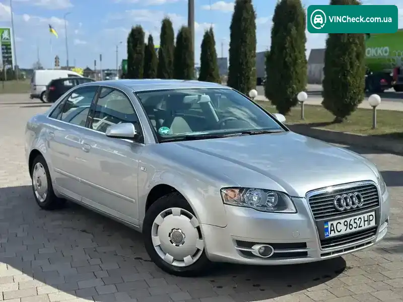 Audi A4 2005, фото з оголошення 2 з 16, VIN WAUZZZ8E86A018215