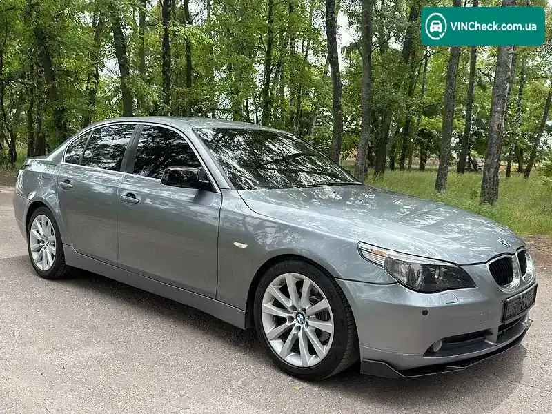 BMW 5 Series 2006, фото з оголошення 1 з 21, VIN WBANE31000B952537