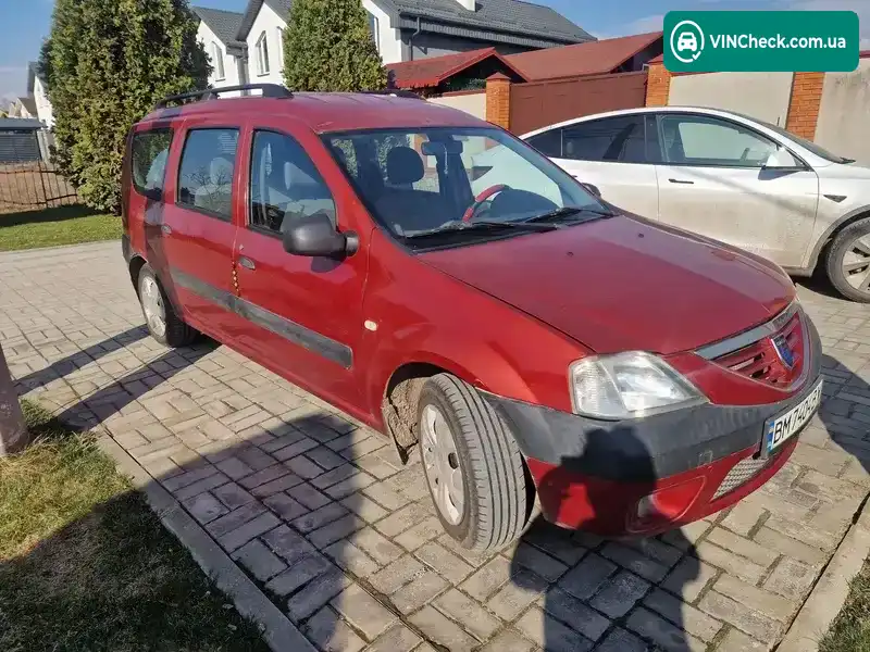 Dacia Logan 2008, фото з оголошення 1 з 18, VIN UU1KSDAM539937841