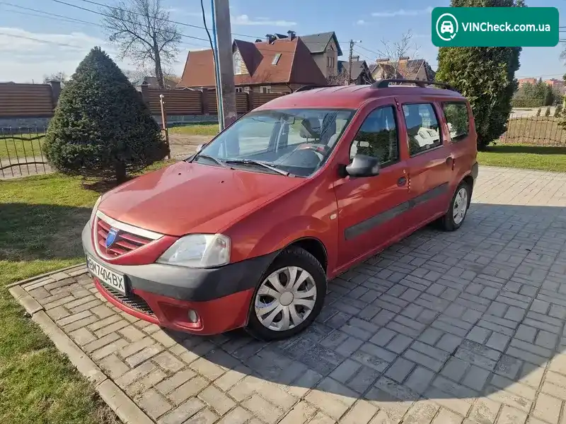 Dacia Logan 2008, фото з оголошення 2 з 18, VIN UU1KSDAM539937841