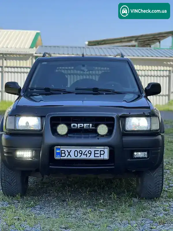 Opel Frontera 2000, фото з оголошення 1 з 20, VIN W0L06B1VFYV624361