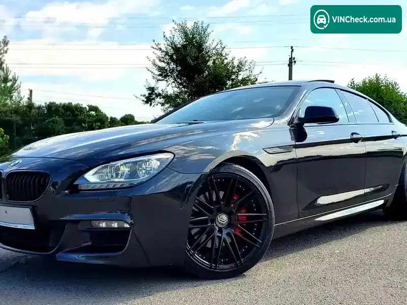 BMW 6 Series 2014, фото з оголошення 1 з 8, VIN WBA6A0C59FD317966