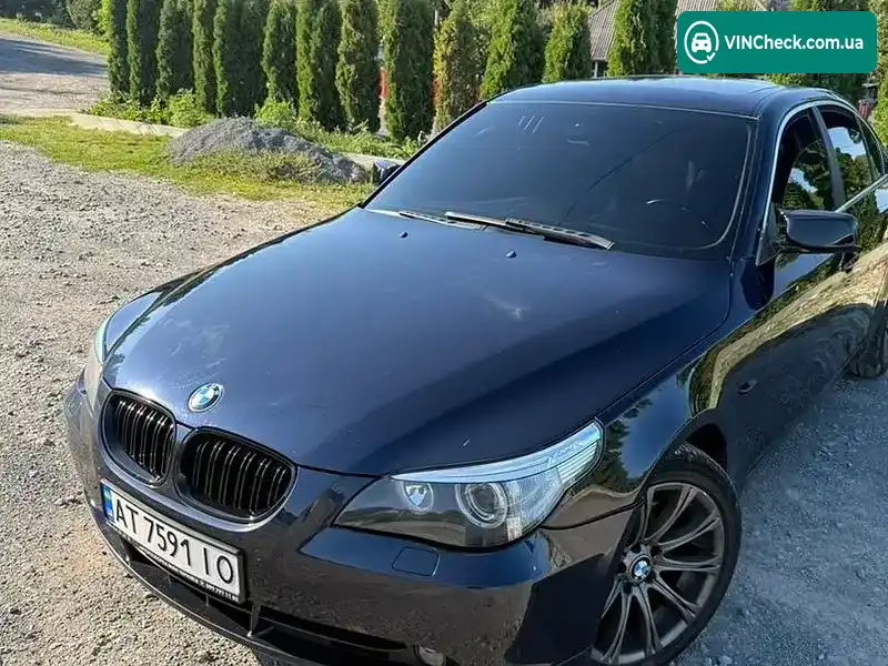 BMW 5 Series 2004, фото з оголошення 1 з 20, VIN WBANC710X0B629383
