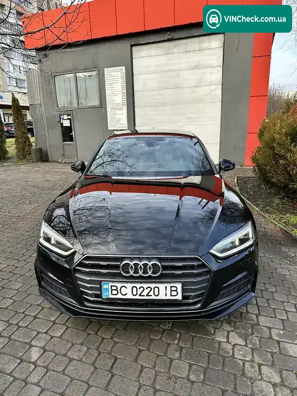 Audi A5 2018, фото з оголошення 1 з 15, VIN WAUZZZF50KA016195