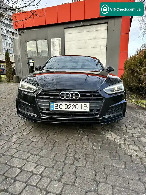 Audi A5 2018, фото з оголошення 2 з 15, VIN WAUZZZF50KA016195