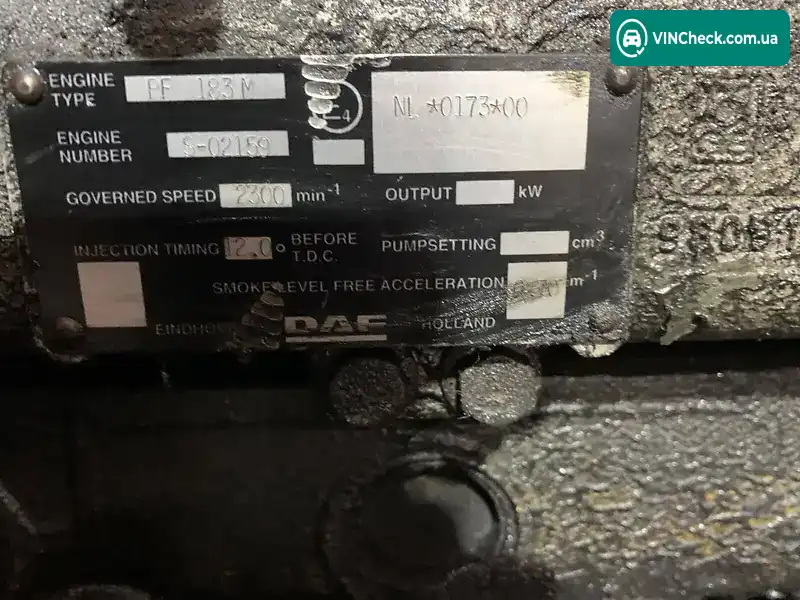 DAF 75 2000, фото з оголошення 2 з 7, VIN XLRAE75PC0E490538