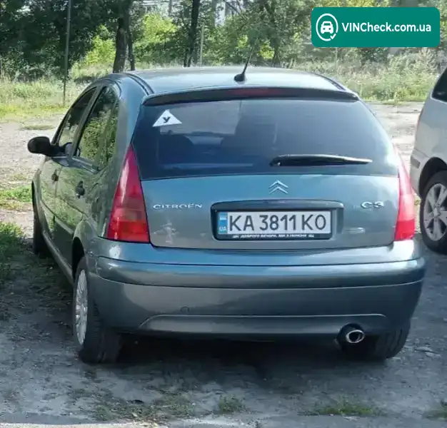 Citroen C3 2005, фото з оголошення 2 з 3, VIN VF7FCKFVE27321929
