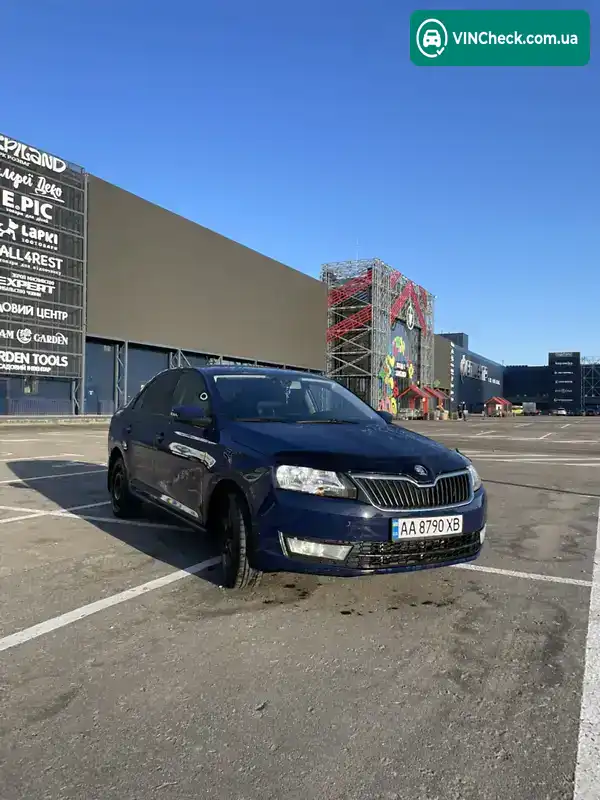 Skoda Rapid 2015, фото з оголошення 2 з 21, VIN TMBAC6NH4GB100095