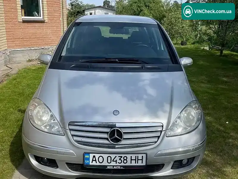Mercedes-Benz A-Class 2007, фото з оголошення 1 з 9, VIN WDD1690071J452018