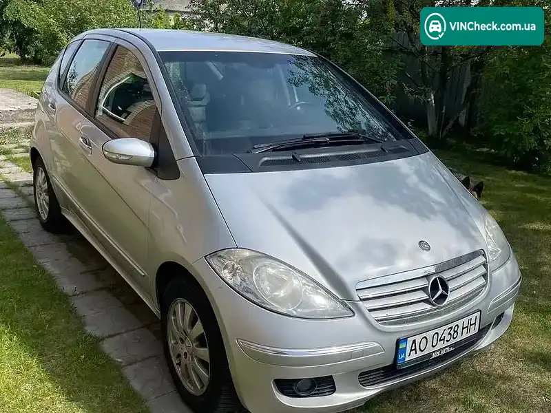 Mercedes-Benz A-Class 2007, фото з оголошення 2 з 9, VIN WDD1690071J452018