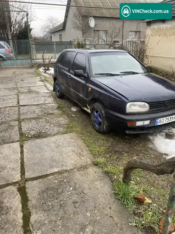 Volkswagen Golf 1994, фото з оголошення 1 з 3, VIN WVWZZZ1HZRP172014