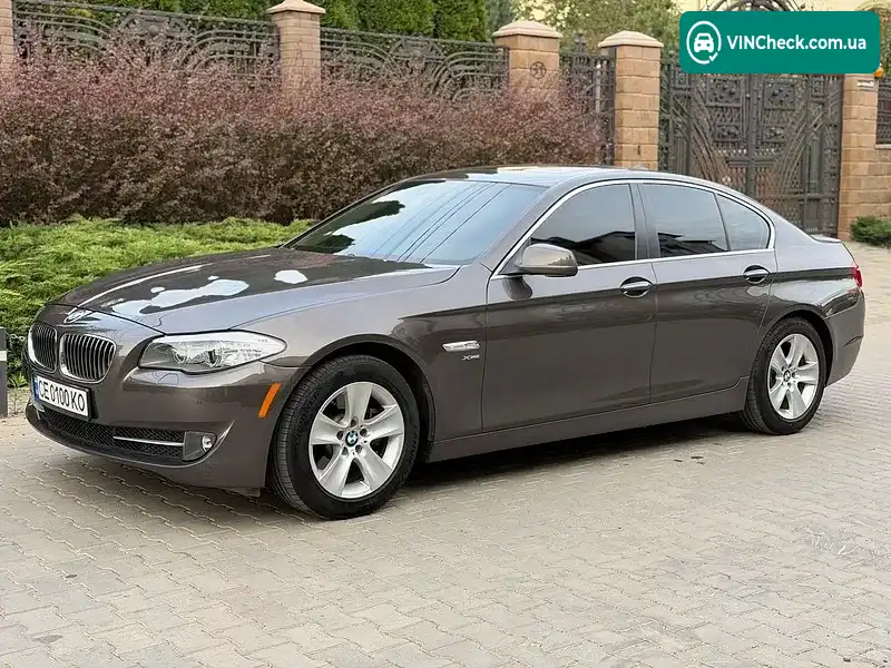 BMW 5 Series 2011, фото з оголошення 1 з 20, VIN WBAXH5C51CDW06137