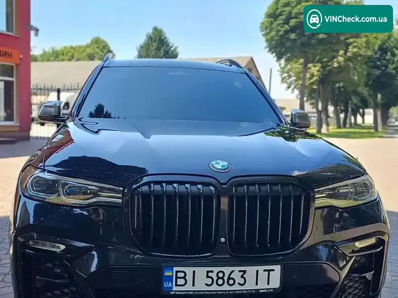 BMW X7 2020, фото з оголошення 1 з 20, VIN WBACX610509C44054