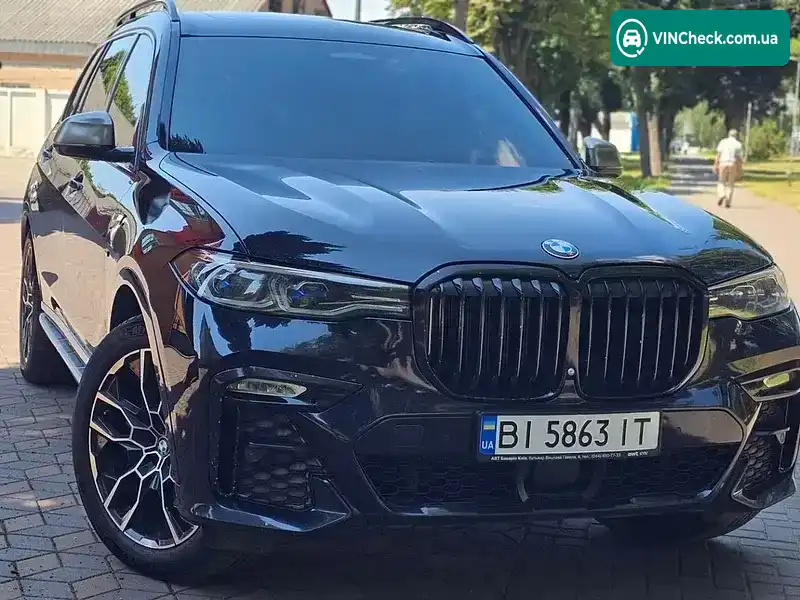 BMW X7 2020, фото з оголошення 2 з 20, VIN WBACX610509C44054