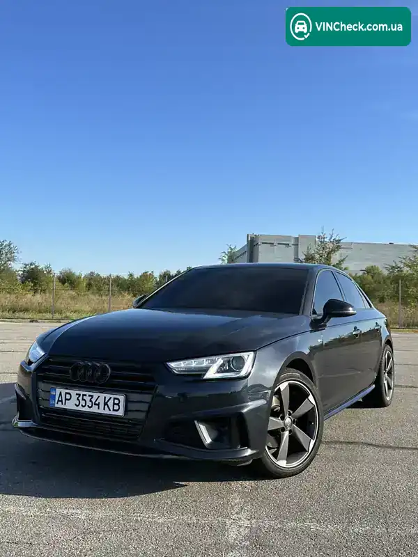 Audi A4 2017, фото з оголошення 2 з 20, VIN WAUKMAF40HN057100