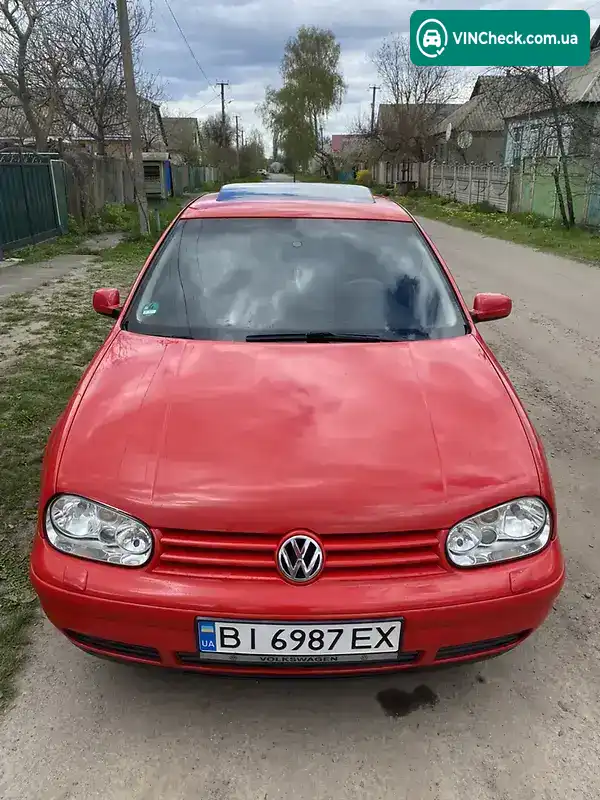 Volkswagen Golf 1997, фото з оголошення 2 з 16, VIN WVWZZZ1JZWW040849