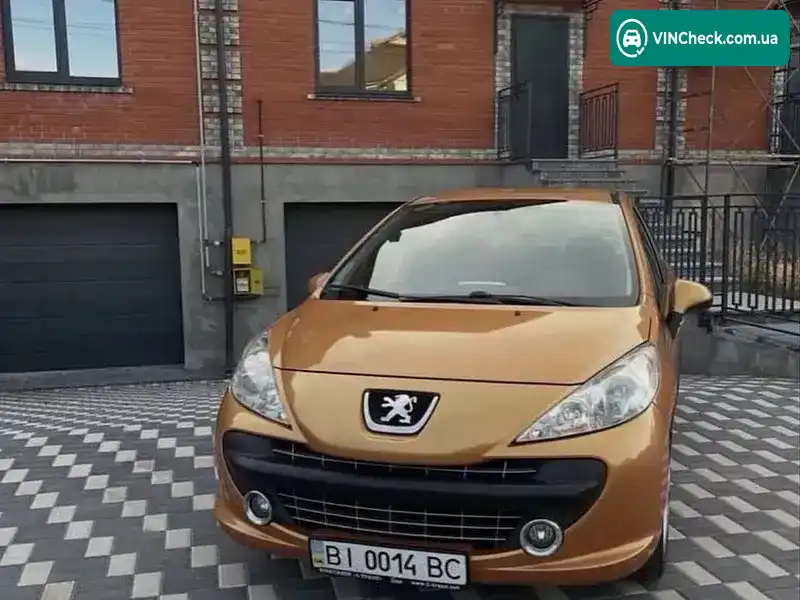 Peugeot 207 2008, фото з оголошення 2 з 10, VIN VF3WCKFUC34461634