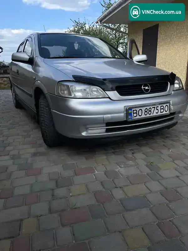 Opel Astra 2002, фото з оголошення 1 з 18, VIN W0L0TGF6925285802