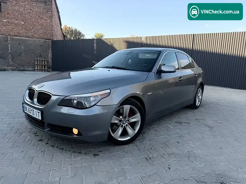 BMW 5 Series 2005, фото з оголошення 1 з 20, VIN WBANA53595B858843