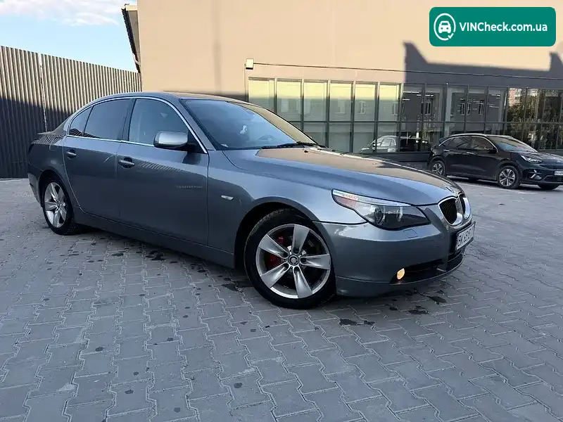 BMW 5 Series 2005, фото з оголошення 2 з 20, VIN WBANA53595B858843