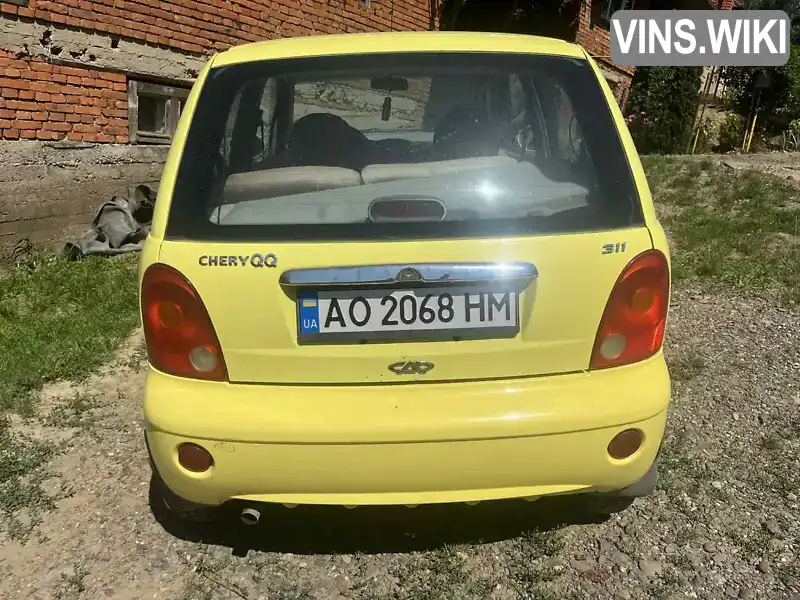 Chery QQ 2007, фото з оголошення 1 з 10, VIN Y6DDB12A38D006330