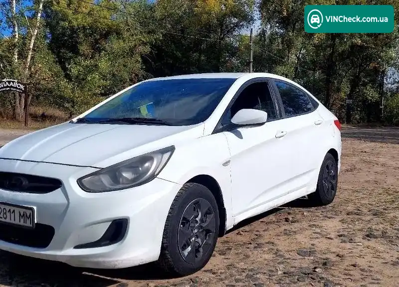 Hyundai Accent 2013, фото з оголошення 2 з 20, VIN Z94CT41CADR216152