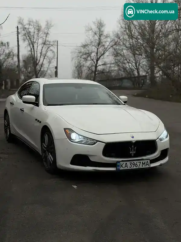 Maserati Ghibli 2015, фото з оголошення 1 з 8, VIN ZAM57RTA8F1160037