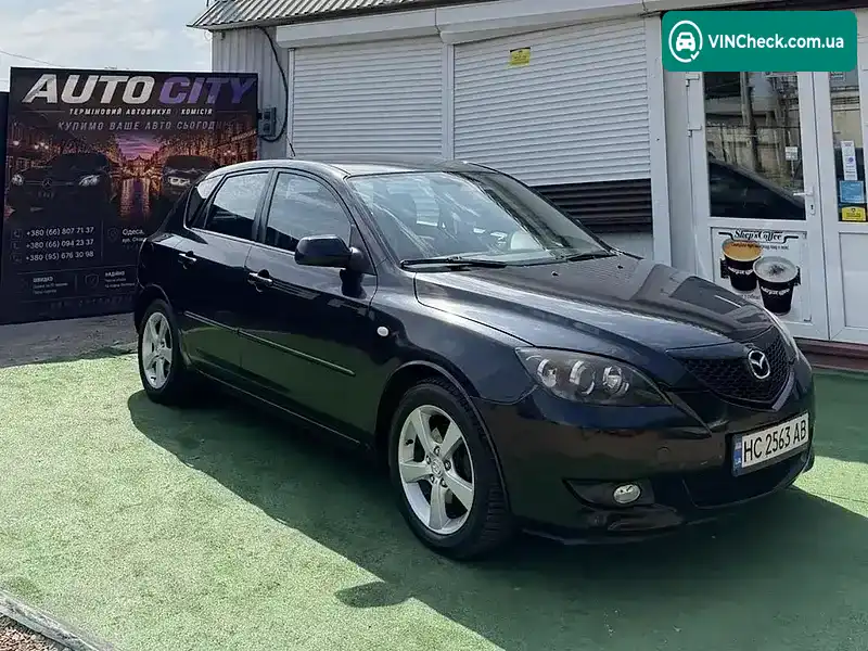 Mazda 3 2005, фото з оголошення 1 з 15, VIN JMZBK14Y261314810