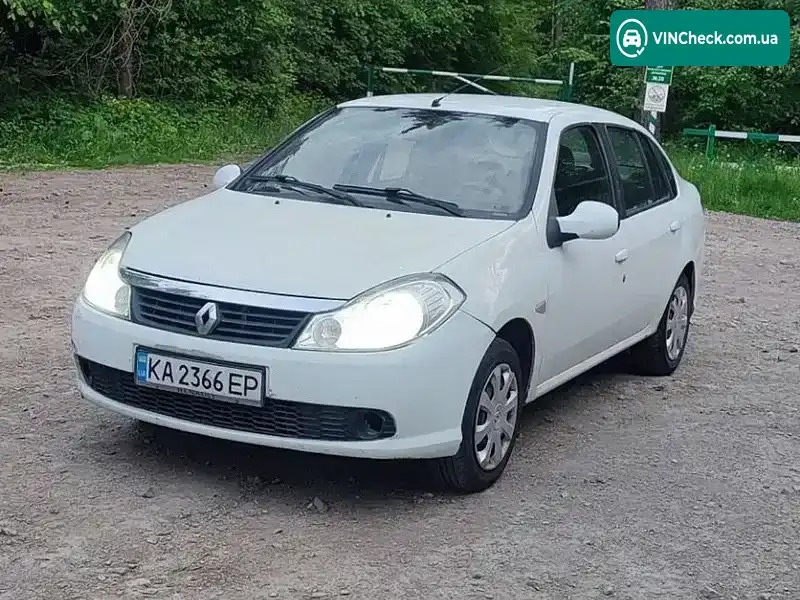 Renault Symbol 2012, фото з оголошення 2 з 20, VIN VF1LBNP0548248259