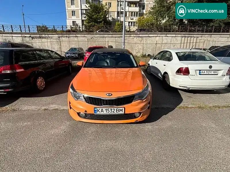 Kia K5 2017, фото з оголошення 1 з 7, VIN KNAGU416BJA215151