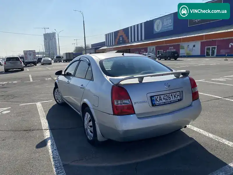 Nissan Primera 2003, фото з оголошення 2 з 5, VIN SJNBAAP12U0132674