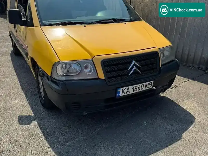Citroen Jumpy 2006, фото з оголошення 1 з 7, VIN VF7BZWJYB86311956