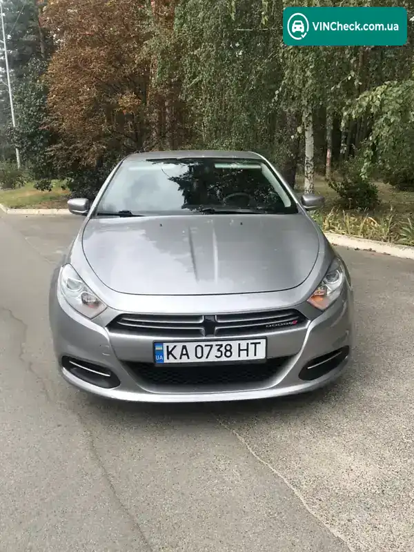 Dodge Dart 2016, фото з оголошення 2 з 9, VIN 1C3CDFBB6GD717884