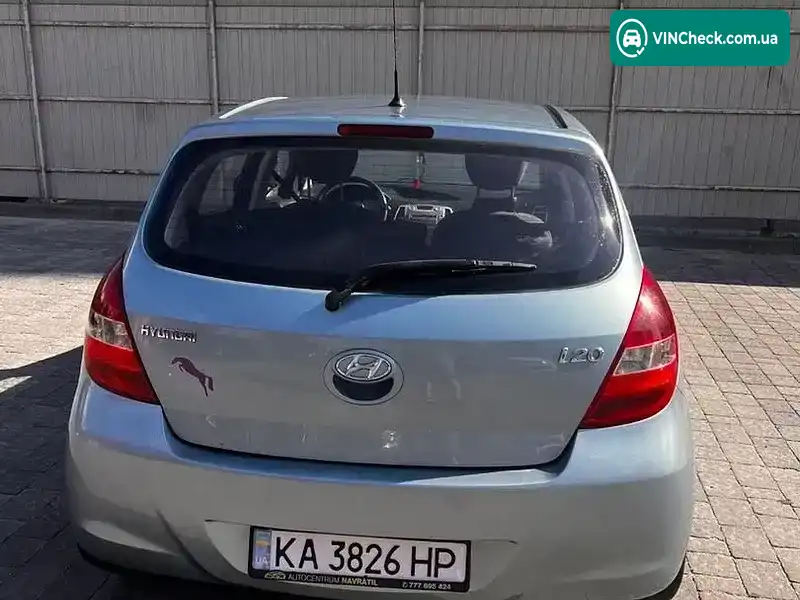 Hyundai i20 2011, фото з оголошення 2 з 8, VIN NLHBA51BABZ070529