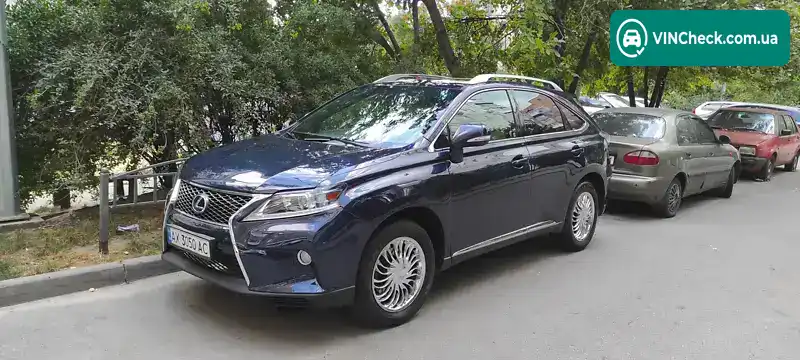 Lexus RX 2013, фото з оголошення 1 з 21, VIN 2T2BK1BA7DC194998