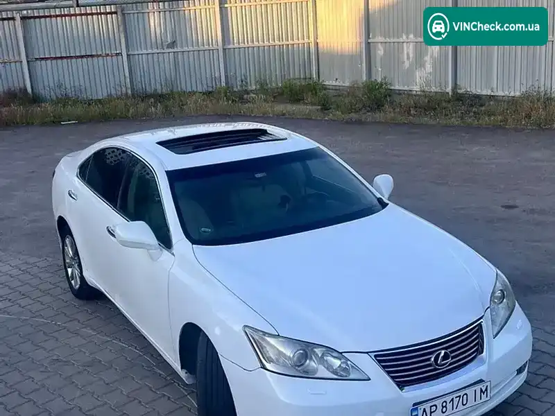 Lexus ES 2007, фото з оголошення 2 з 11, VIN JTHBJ46G672141086
