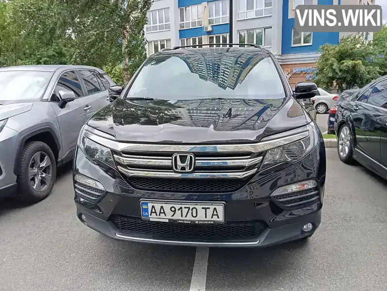 Honda Pilot 2017, фото з оголошення 1 з 10, VIN 5KBYF6870HB400095