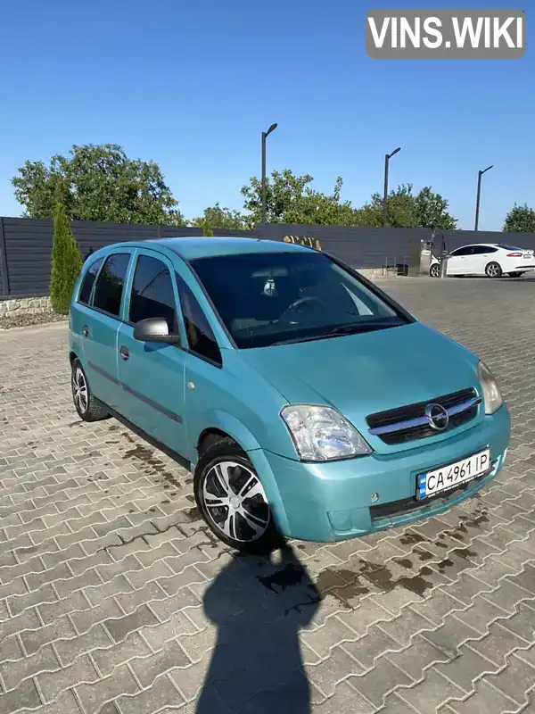 Opel Meriva 2004, фото з оголошення 1 з 8, VIN W0L0XCE7534357002
