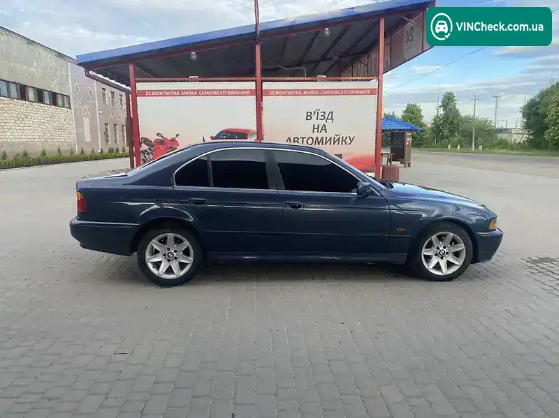 BMW 5 Series 2002, фото з оголошення 2 з 20, VIN WBADL81010GX59458