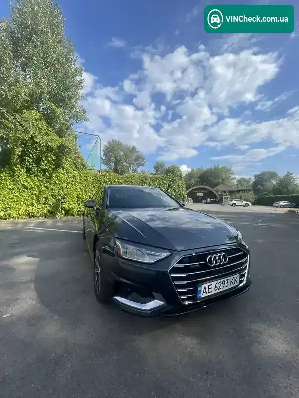 Audi A4 2020, фото з оголошення 2 з 18, VIN WAUABAF48MA016409