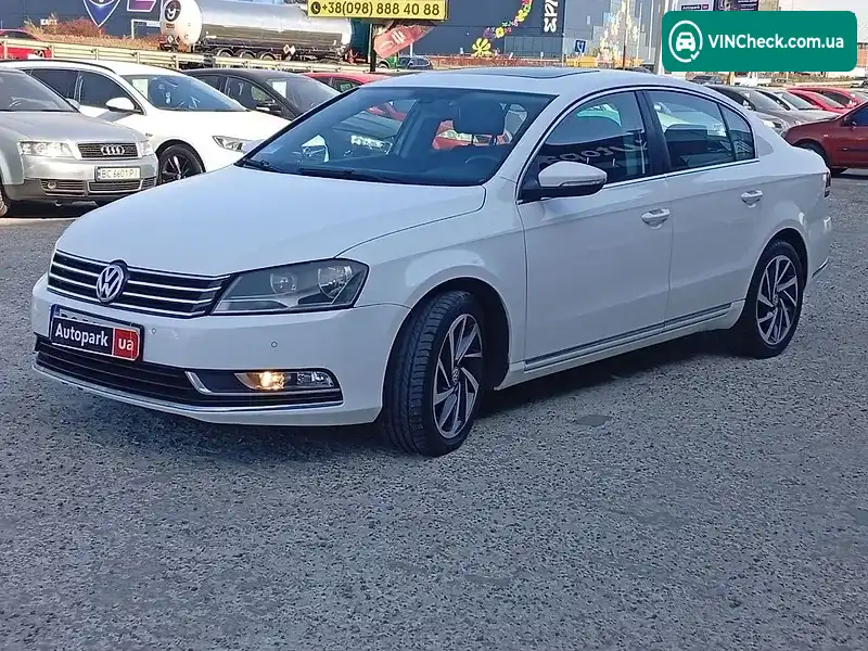 Volkswagen Passat 2012, фото з оголошення 1 з 20, VIN WVWZZZ3CZDP001629