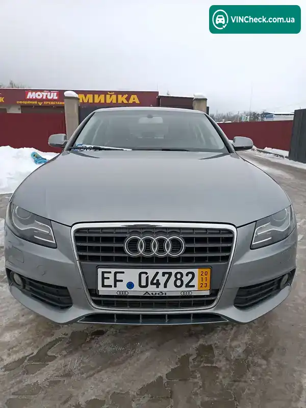 Audi A4 2010, фото з оголошення 1 з 20, VIN WAUZZZ8K1BN009168