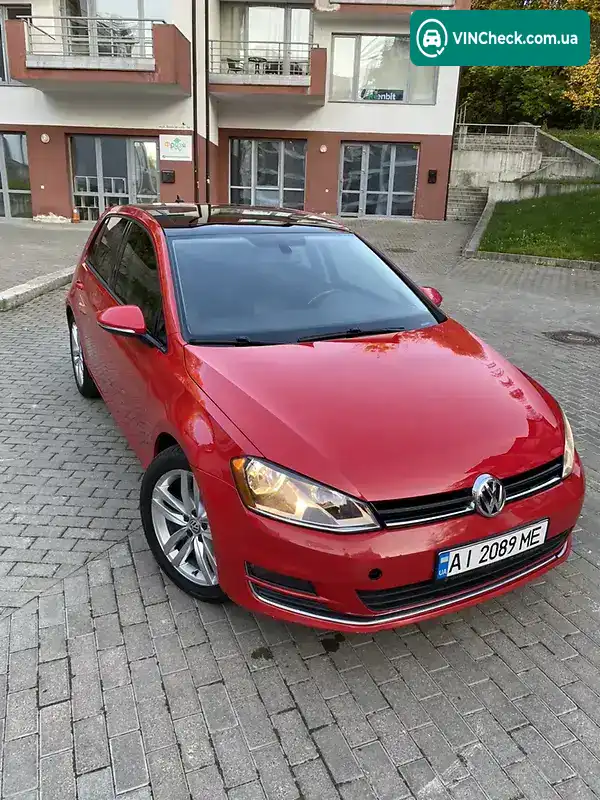 Volkswagen Golf 2014, фото з оголошення 2 з 13, VIN 3VW217AU8FM038191