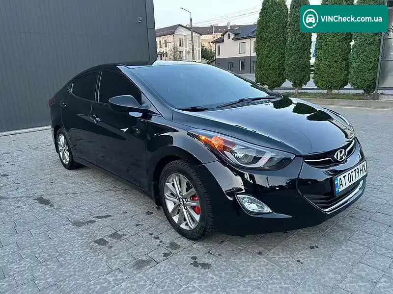 Hyundai Elantra 2015, фото з оголошення 2 з 18, VIN 5NPDH4AE4GH750610