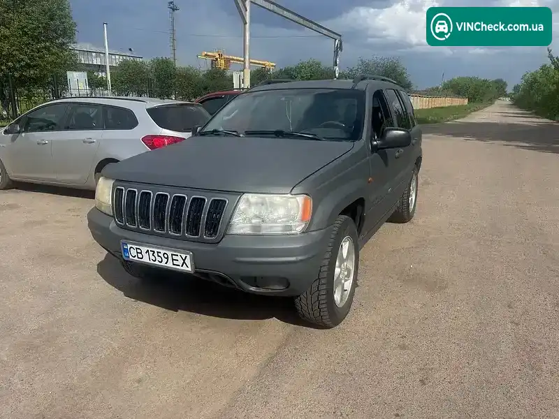 Jeep Grand Cherokee 2004, фото з оголошення 1 з 20, VIN 1J8G2E8A03Y539820
